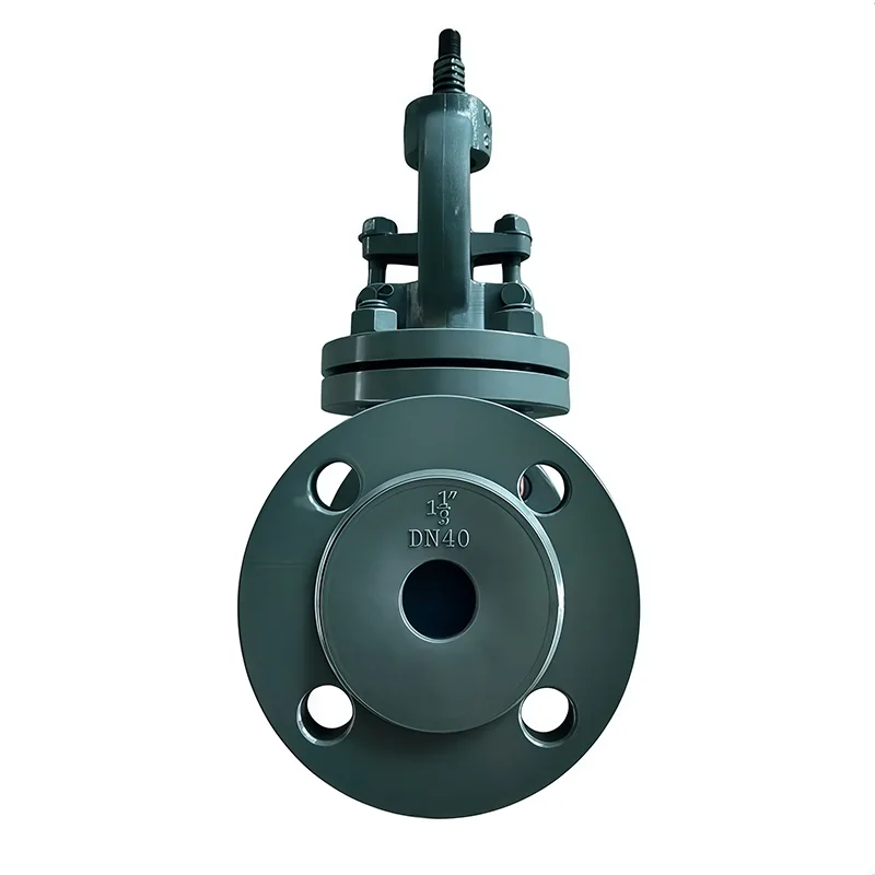Van cầu mặt bích bằng thép carbon