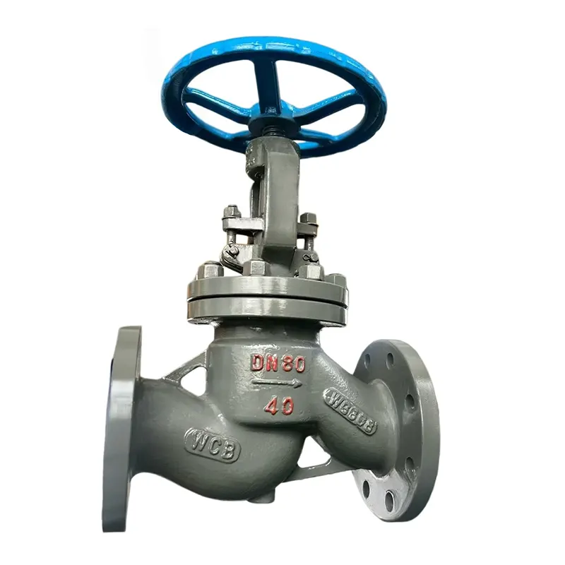 Van cầu mặt bích tiêu chuẩn quốc gia bằng thép carbon