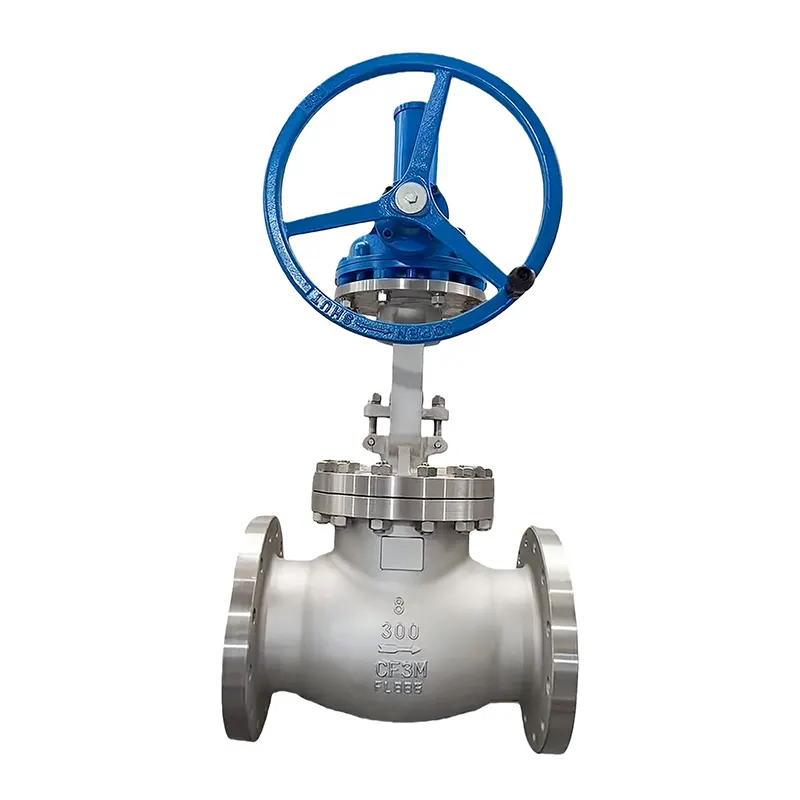Van cầu mặt bích bằng thép không gỉ 316